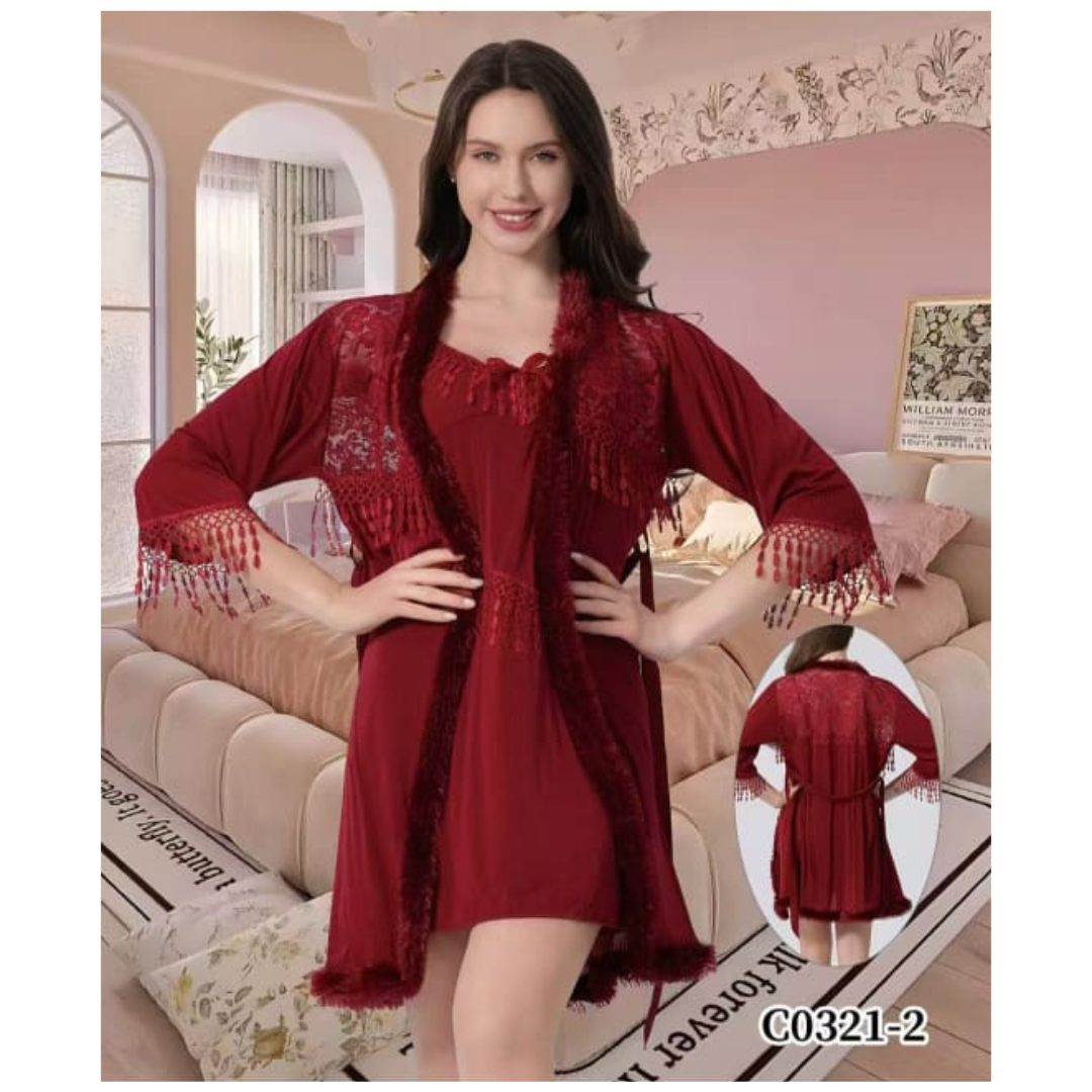 American Premium Lace Nightie Dress