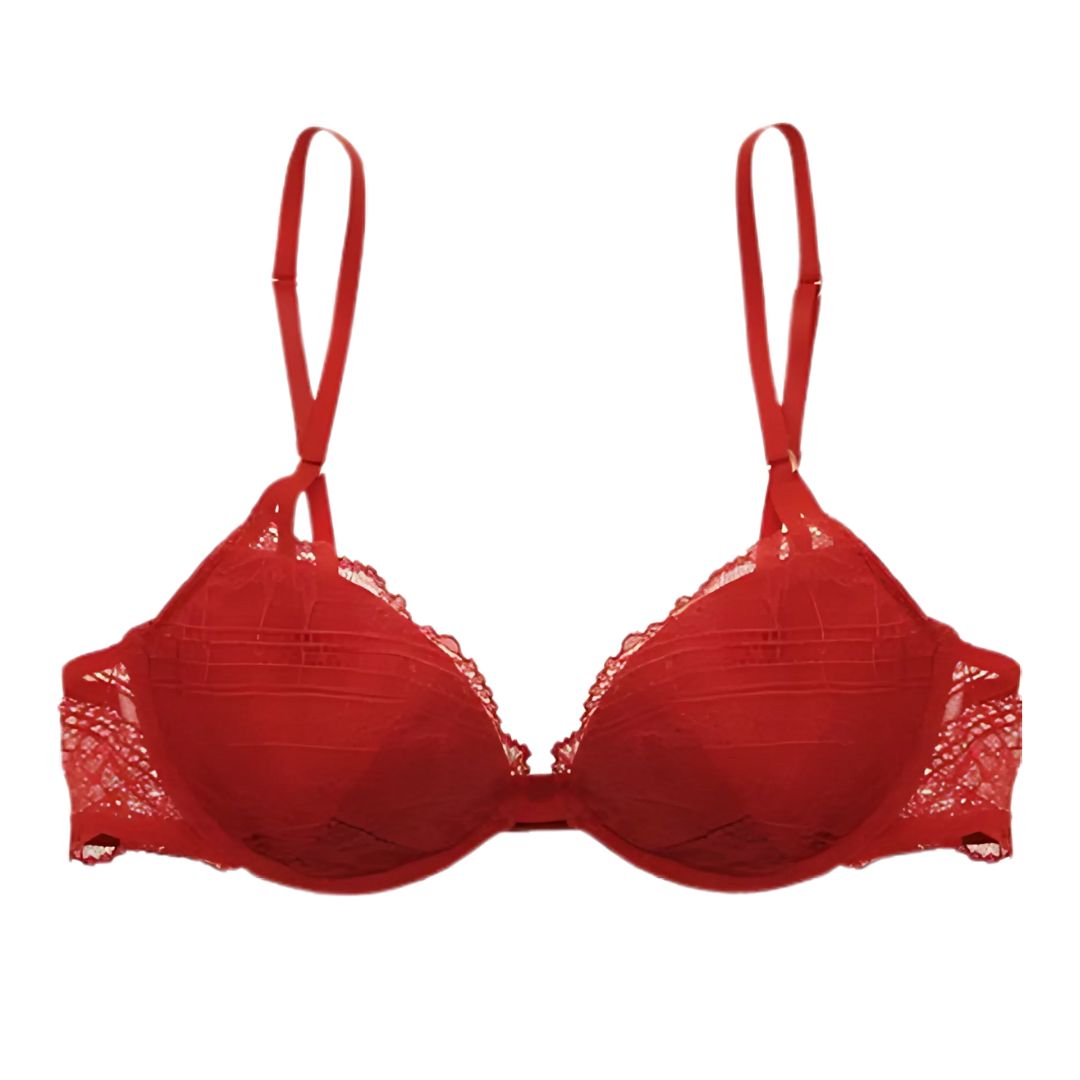 Red Premium Comfortable Bra