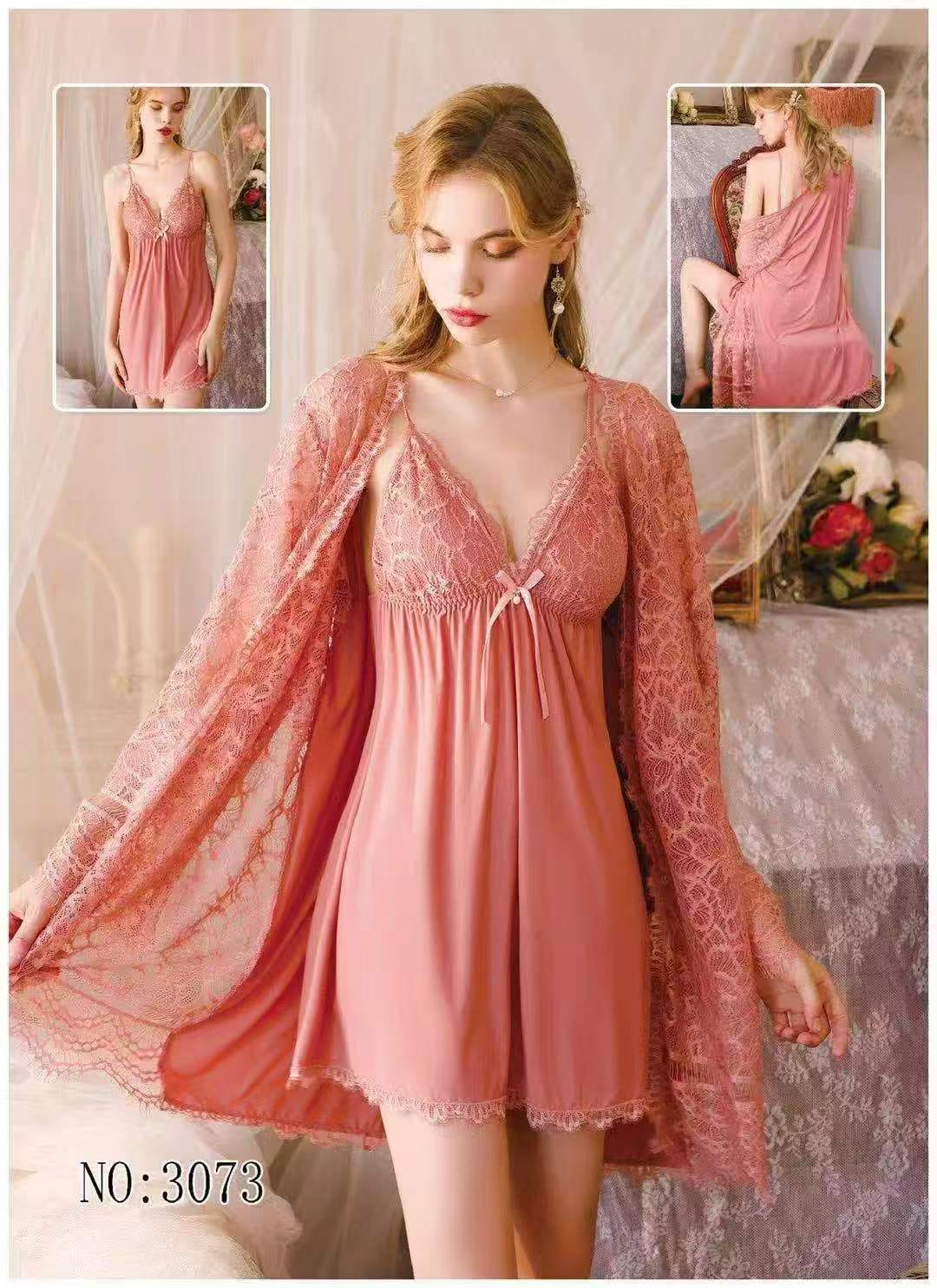 Dubia Exported Premium Quality-3PC Night Wear
