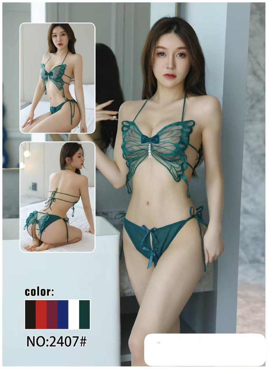 Turkey Made Fabric butterly Lingerie