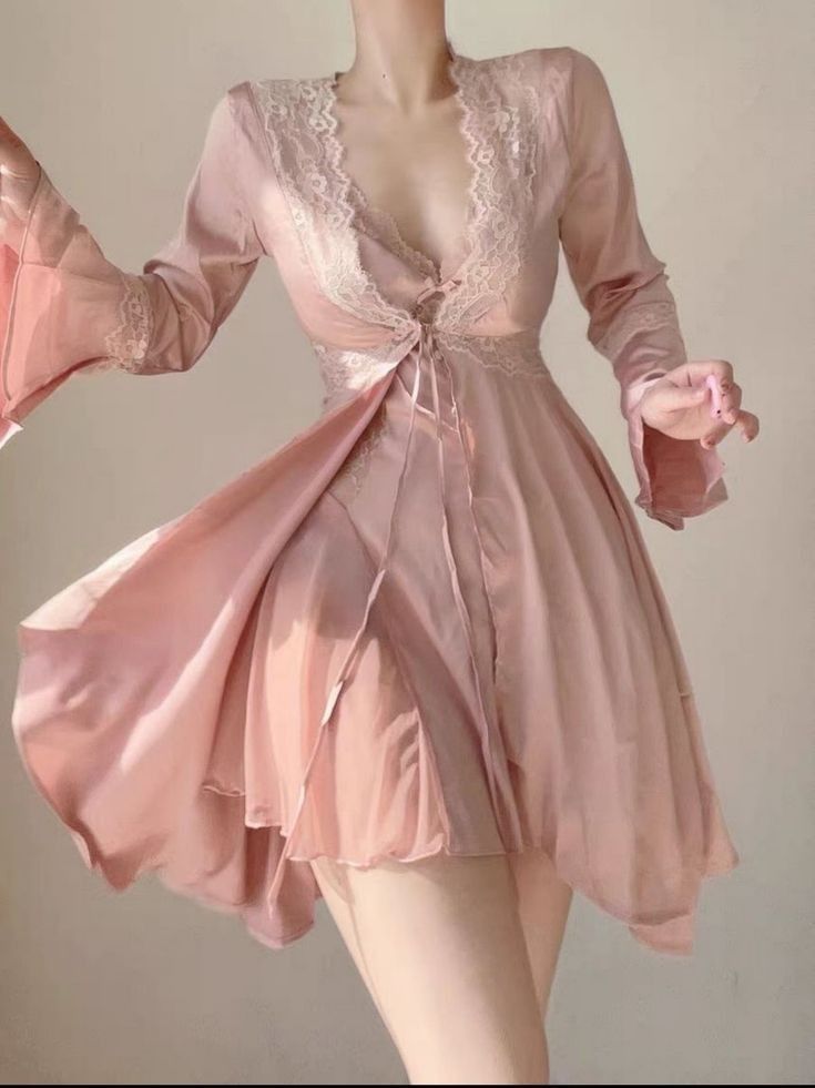 Bella Silk And Lace Nighty