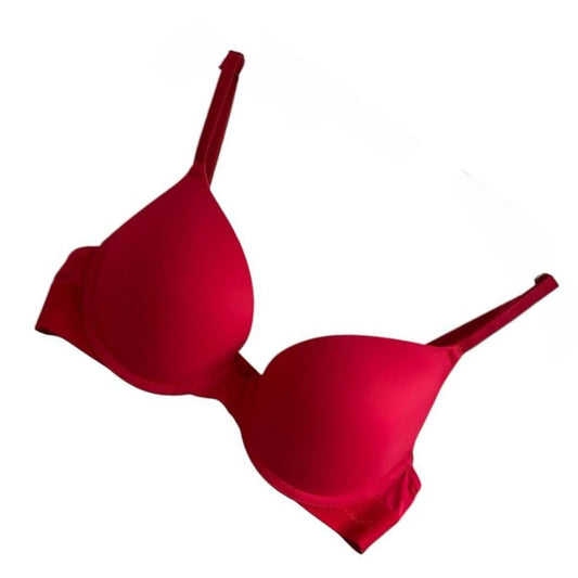 Red Bra Comfortable And Soft Paded