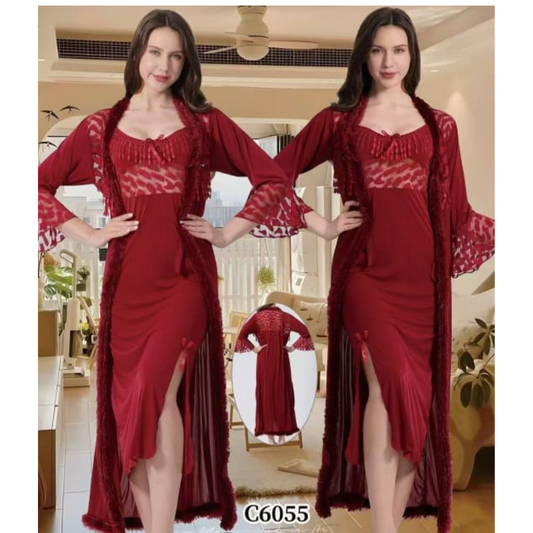 Dubai made Premium Lace Nightie Dress