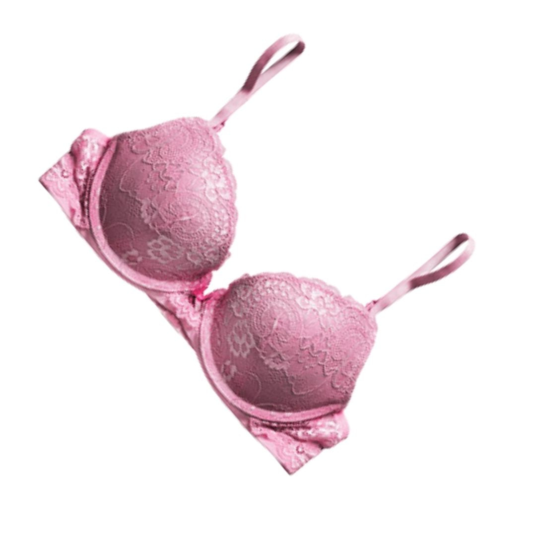 Premium Pink Color Push Up Bra