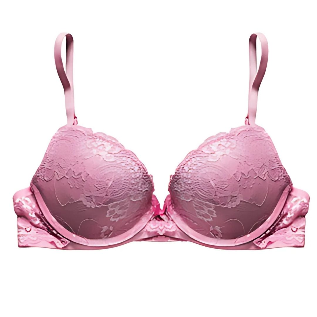 Premium Pink Color Push Up Bra